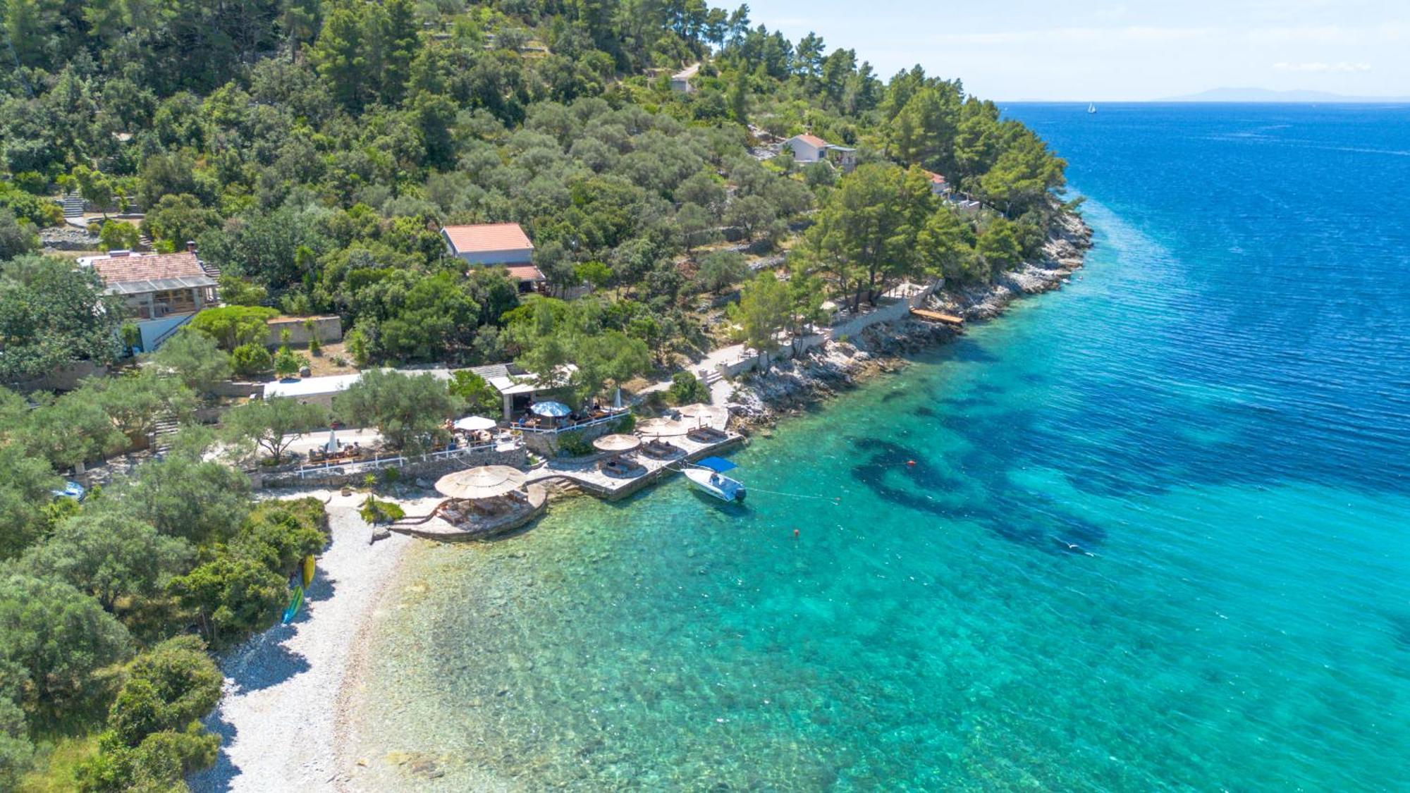 Pebble Bay Paradise House Vela Luka Eksteriør billede